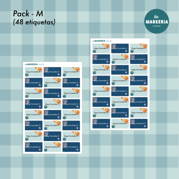 Pack M - Autoadhesivos