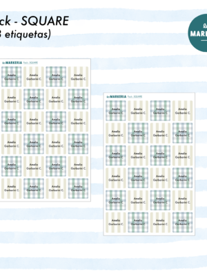 Pack Square - Autoadhesivos