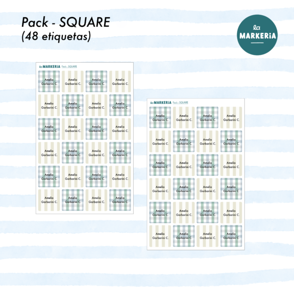 Pack Square - Autoadhesivos